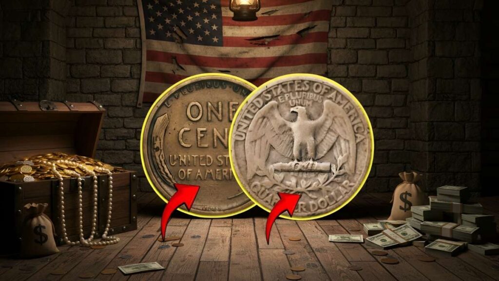 Top 8 Ultra Rare Quarters and Wheat Pennies: Coins Worth Big Money