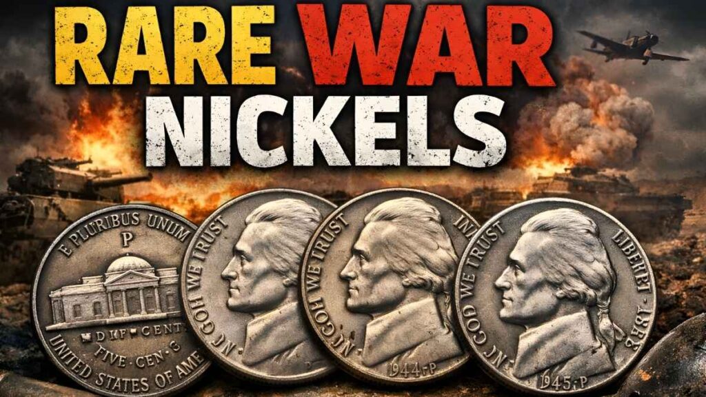 Rare War Nickels: Top 3 Finds Worth Thousands Hidden in Everyday Change