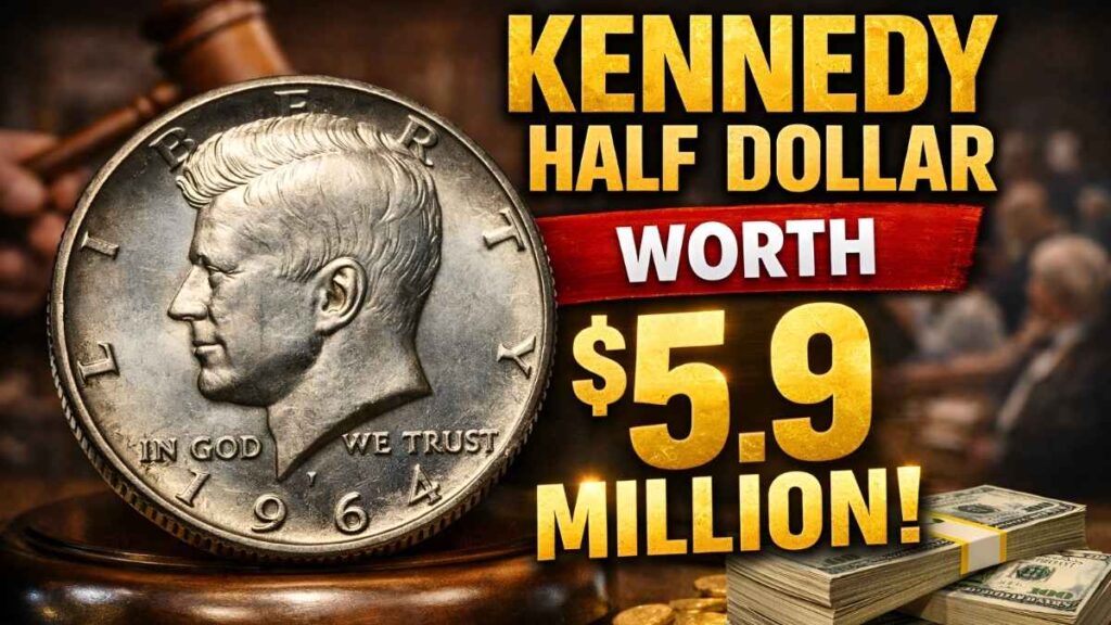 Kennedy Half Dollar Worth 5.9 Million: Rare Coin Found in Circulation