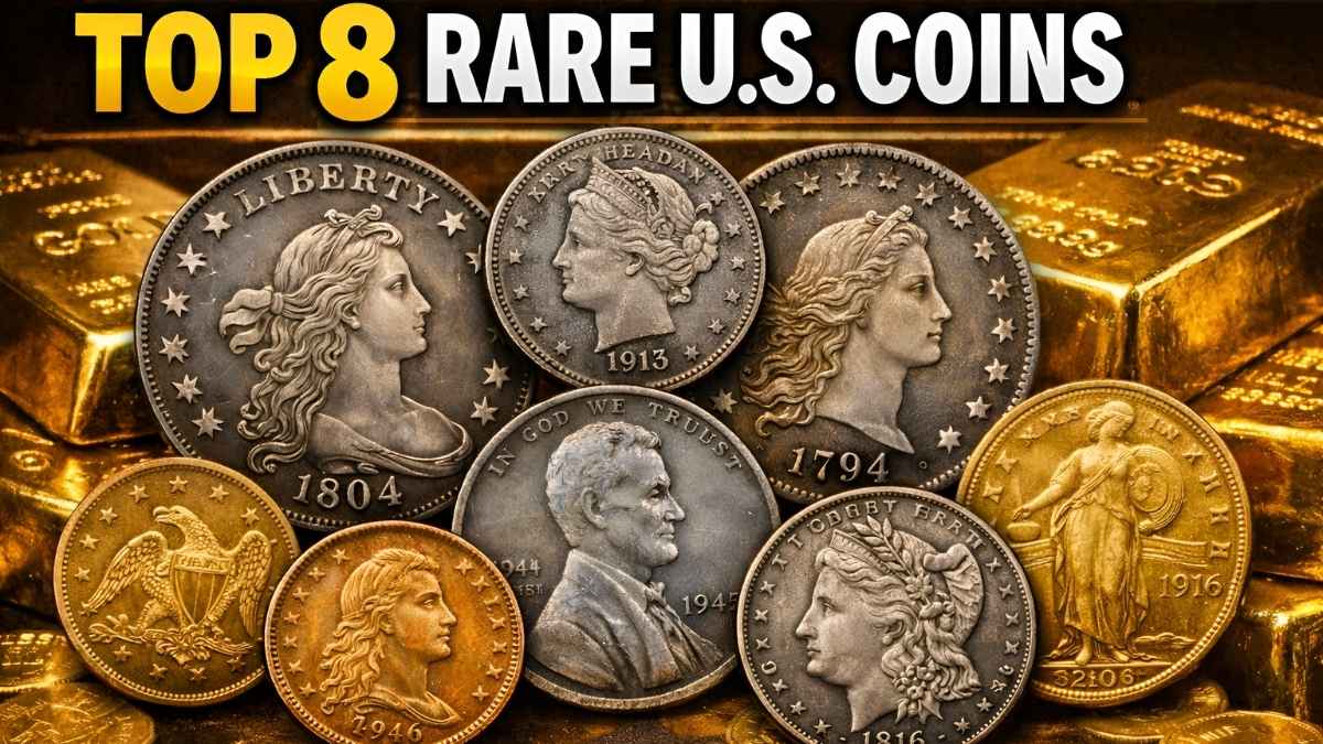 Top 8 Rare U.S. Coins Worth More Than Gold: Rare Coin Collectors Guide 2026