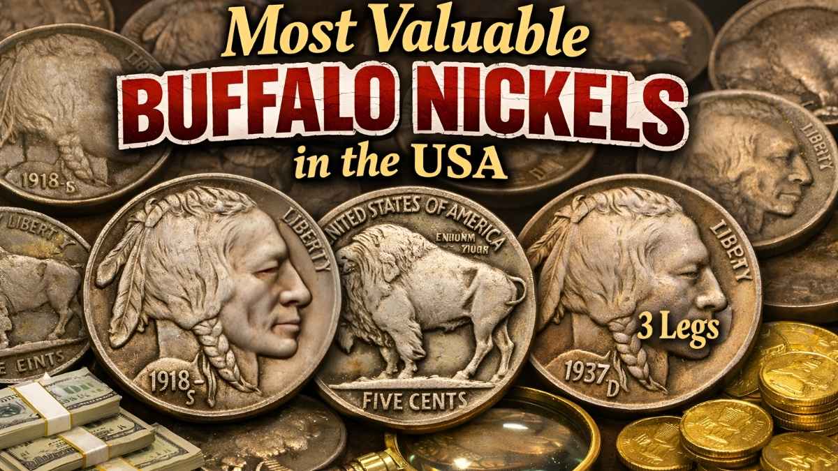 Most Valuable Buffalo Nickels in the USA: Rare Coin Guide to Top 3 Hidden Treasures